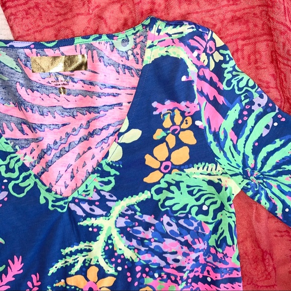 Lilly Pulitzer All A Glow Erin Dress Indigo XXS - Picture 8 of 14